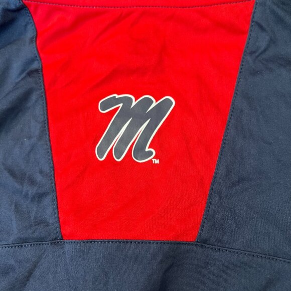 Ole Miss Rebels Colosseum Bart Quarter-Zip Windshirt NWT XL - Picture 4 of 4